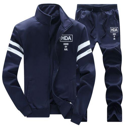 Pull + Pantalon De Sport Pour Homme - Bleu