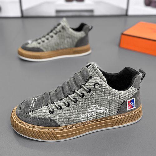 Corduroy Casual Flat Shoes