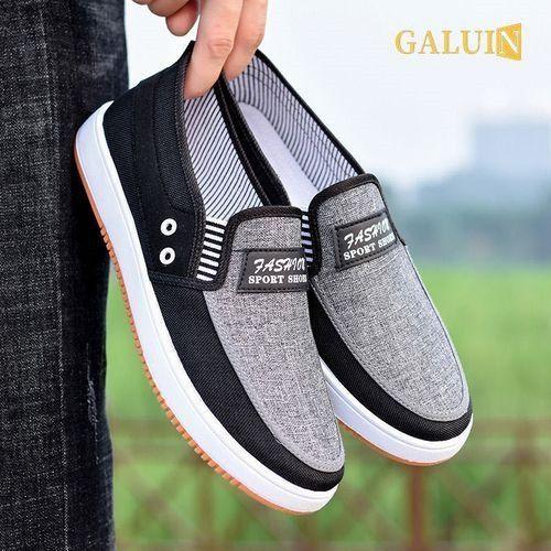GALUIN GALUIN Homme Chaussures Casual Sneakers Loafers Marche Confortables - Noir
