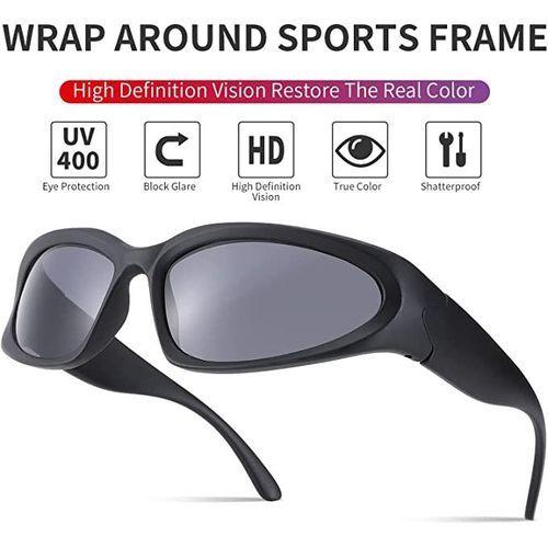 Y2K Black Trend Fashion Hip Hop Unisex Sunglasses