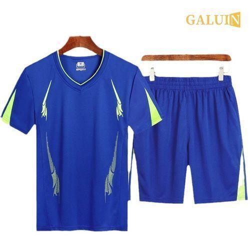 Ensemble Short Et T-shirt Sportswear Pour Hommes - Blue