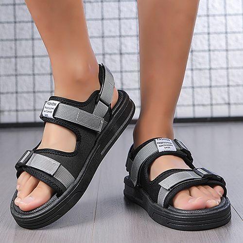 Men's Palm Sandals Shoes Comfortable Soft Sole Casual Grey